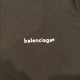 バレンシアガ BALENCIAGA スモールロゴ半袖Tシャツ 508200 ブラック コットン メンズ 半袖Ｔシャツ