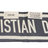 クリスチャン・ディオール Christian Dior ミッツァ ネイビー シルク レディース スカーフ