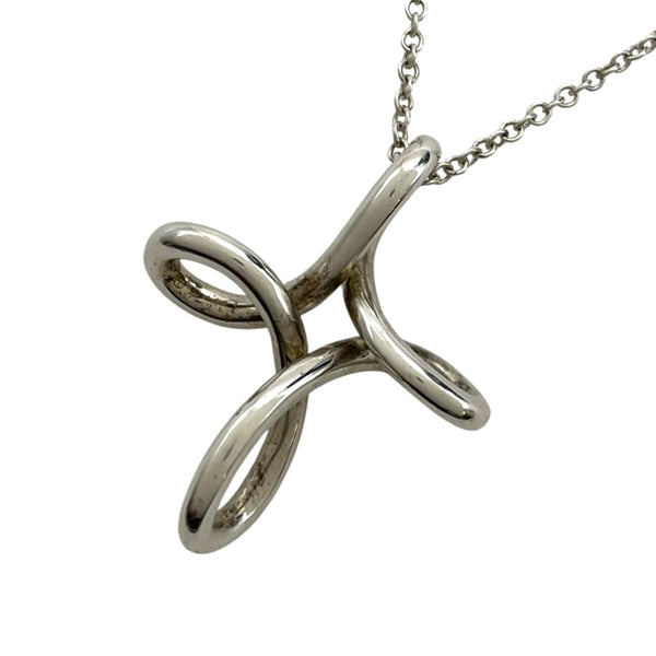 ティファニー TIFFANY＆CO インフィニティクロス ネックレス シルバー SV925 ジュエリー