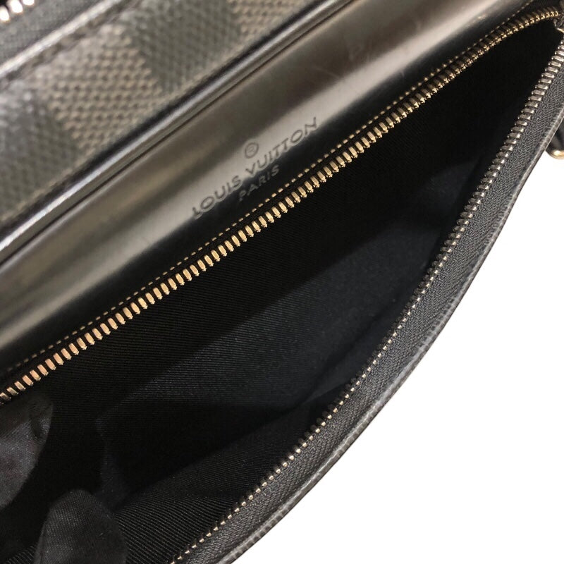 ルイ・ヴィトン LOUIS VUITTON デイトンPM M41408 ブラック/シルバー金具 ダミエグラフィットキャンバス メンズ ショルダーバッグ