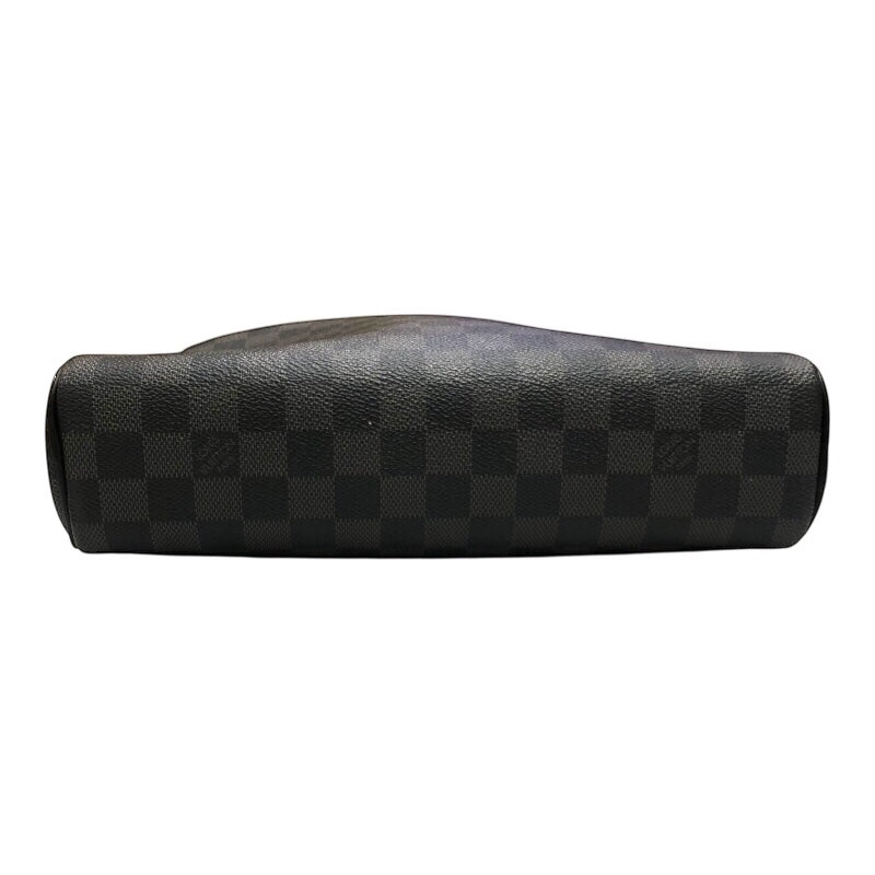 ルイ・ヴィトン LOUIS VUITTON デイトンPM M41408 ブラック/シルバー金具 ダミエグラフィットキャンバス メンズ ショルダーバッグ
