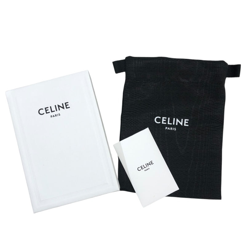 セリーヌ CELINE トリオンフスモールウォレット 10D783 タン/ゴールド金具 カーフ レディース 三つ折り財布