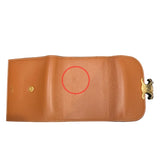 セリーヌ CELINE トリオンフスモールウォレット 10D783 タン/ゴールド金具 カーフ レディース 三つ折り財布