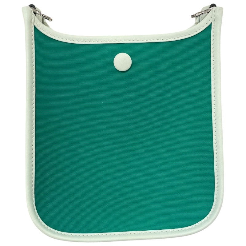 エルメス HERMES ネオエブリンTPM ミント・ヴェールフィズ トワル