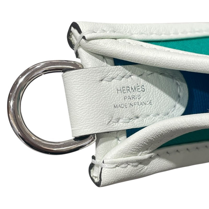 エルメス HERMES ネオエブリンTPM ミント・ヴェールフィズ トワル レディース ショルダーバッグ