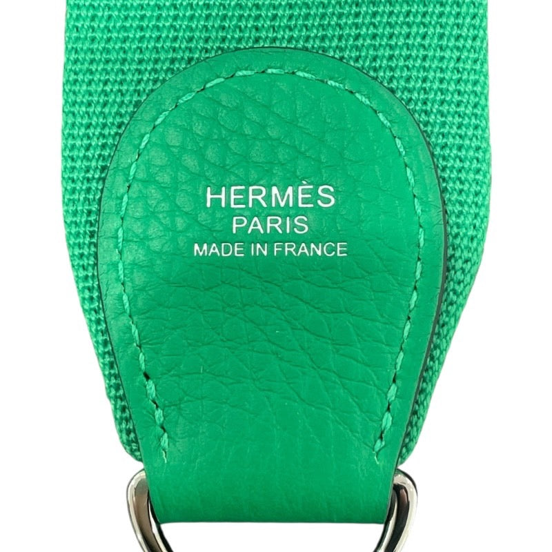 エルメス HERMES エヴリン3PM W刻印 バンブー シルバー金具 トリヨン レディース ショルダーバッグ