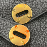 エルメス HERMES リンディ26 K刻 ブラック ゴールド金具 トリヨン レディース ハンドバッグ