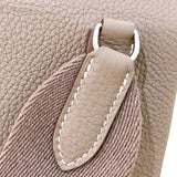 エルメス HERMES ヴィドポッシュ K刻 エトゥープ シルバー金具 トゴ レディース ショルダーバッグ