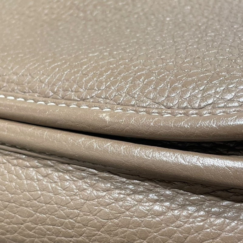 エルメス HERMES エヴリン3PM D刻印 エトゥープ シルバー金具 トリヨン レディース ショルダーバッグ