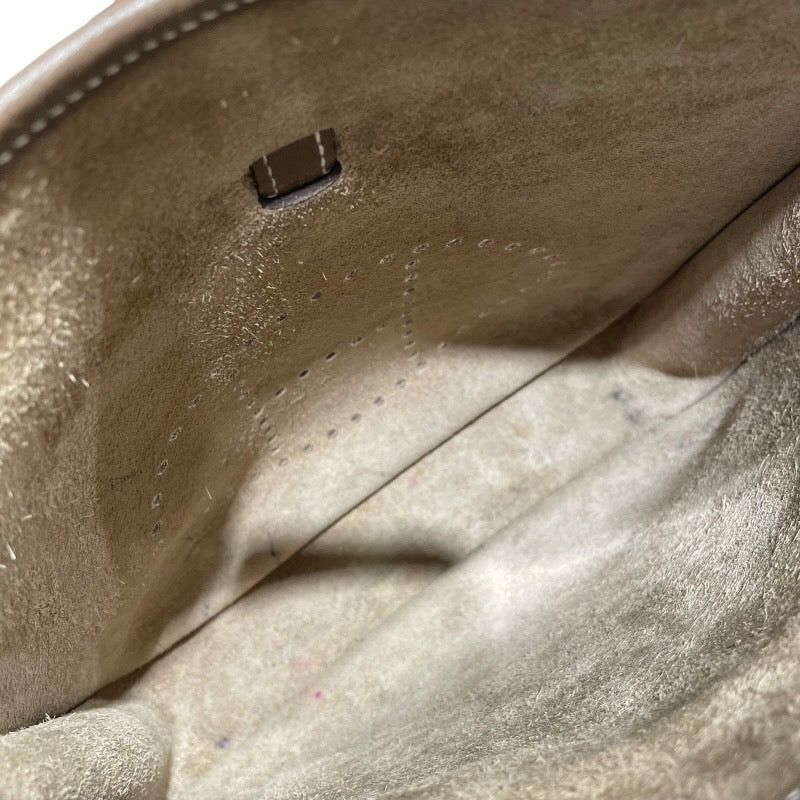 エルメス HERMES エヴリン3PM D刻印 エトゥープ シルバー金具 トリヨン レディース ショルダーバッグ