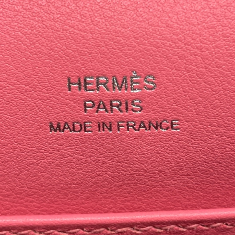 エルメス HERMES ポシェットケリー A刻 ローズアザレ/シルバー金具 スイフト レディース ハンドバッグ
