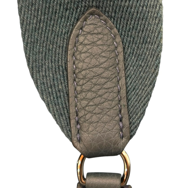 エルメス HERMES ヴィドポッシュ W刻印 ヴェールフォンセ/シルバー金具 トゴ レディース ショルダーバッグ
