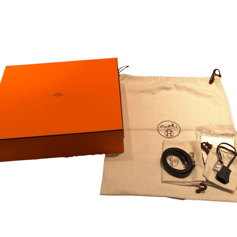 エルメス HERMES ケリー25　内縫い Y刻 ブルーニュイ　シルバー金具 トゴ レディース ハンドバッグ