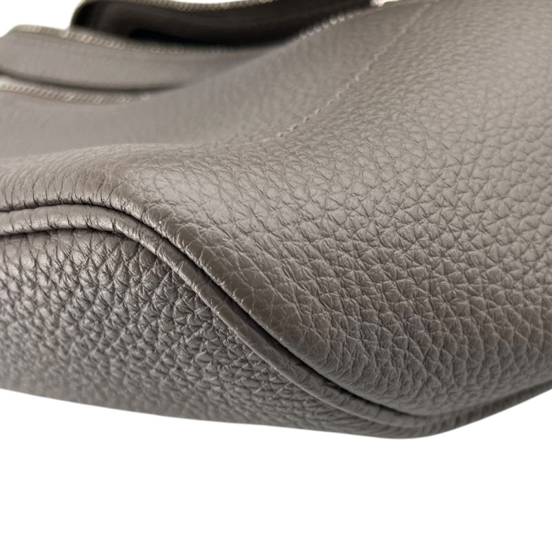 エルメス HERMES シティスライドPM B刻 エタン SV金具 トゴ メンズ ウエストバッグ