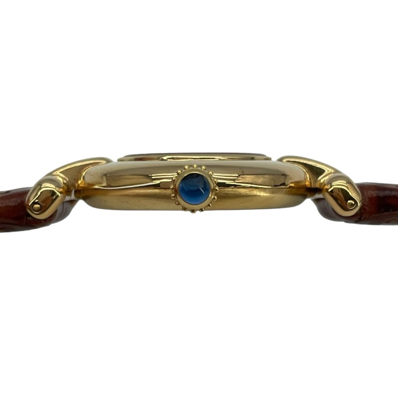 カルティエ マストコリゼ 590002 レザー クォーツ レディース CARTIER/カルティエ】 マストコリゼ ヴェルメイユ 590002 腕時計