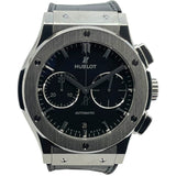 ウブロ HUBLOT クラッシックフュージョン クロノグラフ チタニウム 521.NX.1171.LR ブラック チタン 自動巻き メンズ 腕時計