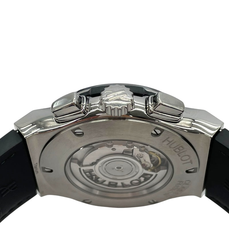 ウブロ HUBLOT クラッシックフュージョン クロノグラフ チタニウム 521.NX.1171.LR ブラック チタン 自動巻き メンズ 腕時計