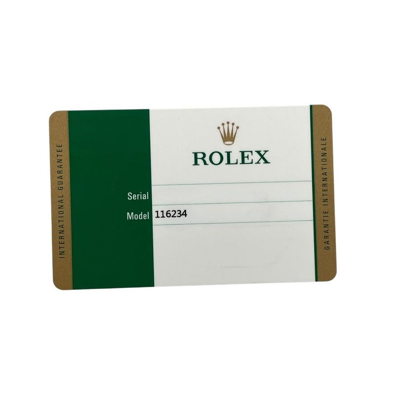ロレックス ROLEX デイトジャスト36 116234 ホワイト WG/SS 自動巻き ユニセックス 腕時計