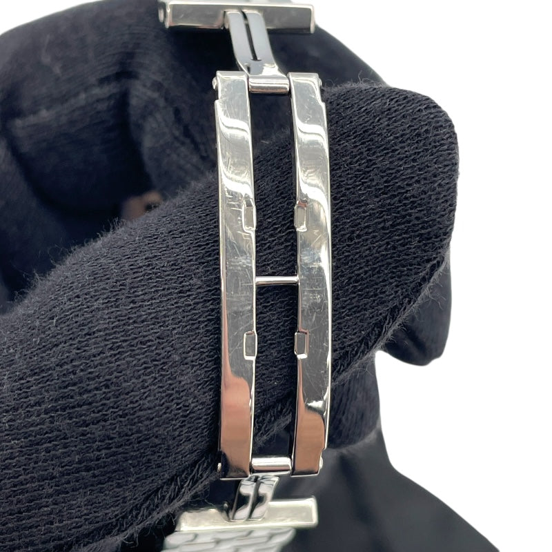 エルメス HERMES Hウォッチ HH1.210 ブルー SS クオーツ レディース 腕時計