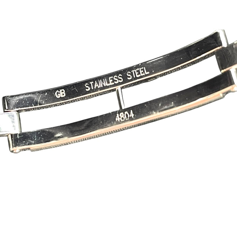 エルメス HERMES Hウォッチ HH1.210 ブルー SS クオーツ レディース 腕時計