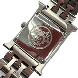 エルメス HERMES Hウォッチ HH1.210 ブルー SS クオーツ レディース 腕時計