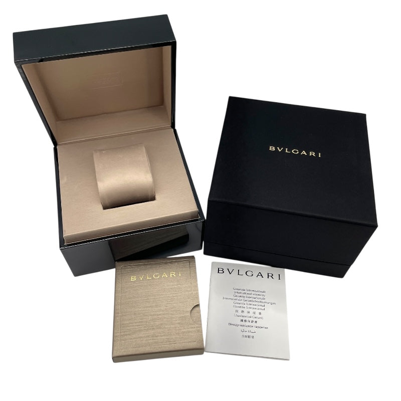 ブルガリ BVLGARI ディアゴノ セラミック クロノグラフ DG37BSCVDCH ブラック SS/セラミック メンズ 腕時計