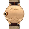 カルティエ Cartier バロンブルー ドゥ カルティエ 28mm WE902050 ホワイト Au750 クオーツ レディース 腕時計