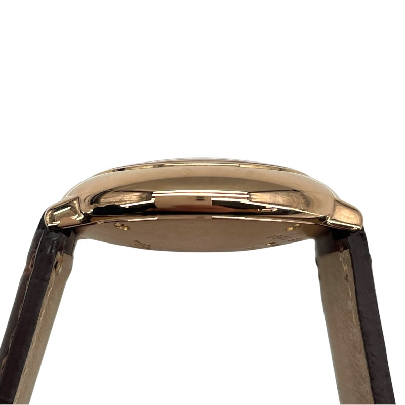 カルティエ Cartier バロンブルー ドゥ カルティエ 28mm WE902050 ホワイト Au750 クオーツ レディース 腕時計