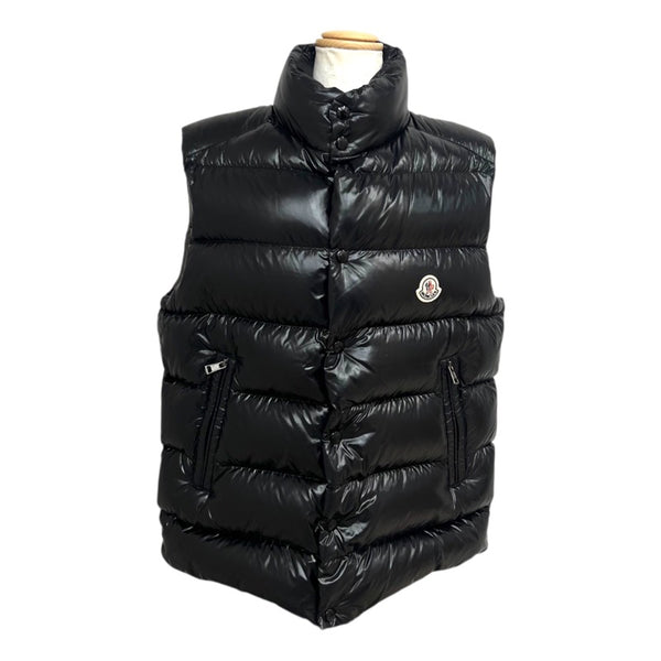 モンクレール MONCLER TIBB ダウンベスト ブラック ナイロン メンズ ダウンベスト