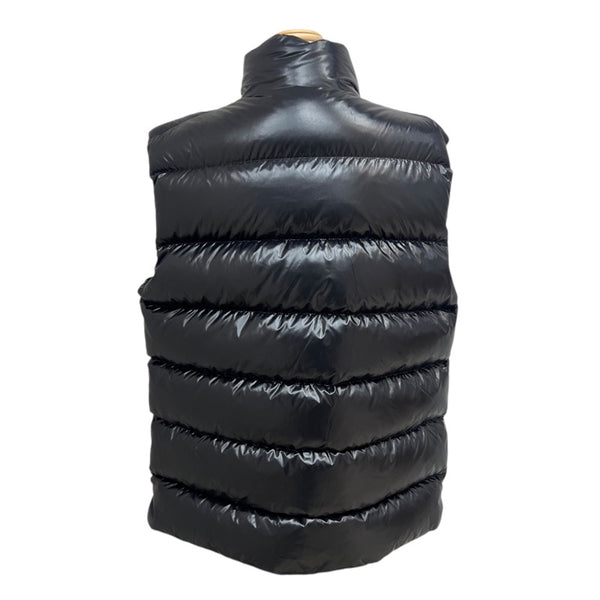 モンクレール MONCLER TIBB ダウンベスト ブラック ナイロン メンズ ダウンベスト