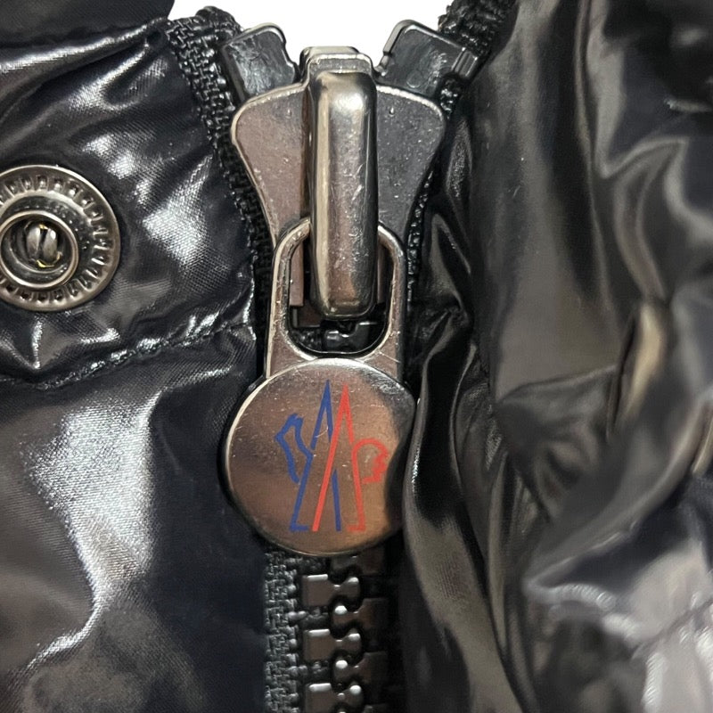 モンクレール MONCLER TIBB ダウンベスト ブラック ナイロン メンズ ダウンベスト