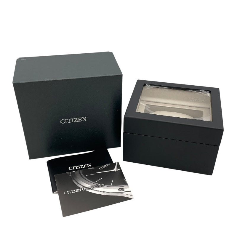 シチズン CITIZEN エコドライブワン AR5050-51 ネイビー SS クオーツ メンズ 腕時計
