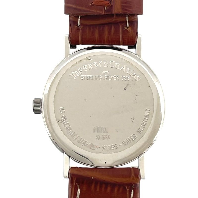 ティファニー TIFFANY＆CO アトラス M0640 ホワイト SV925 クオーツ レディース 腕時計