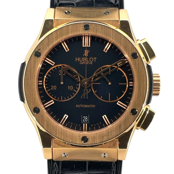 ウブロ HUBLOT クラシック フュージョン クロノグラフ キングゴールド