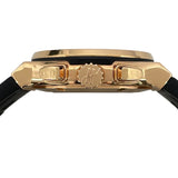 ウブロ HUBLOT クラシック フュージョン クロノグラフ キングゴールド 521.OX.1180.RX ブラック K18PG×ラバーベルト 自動巻き メンズ 腕時計