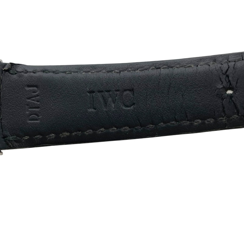 インターナショナルウォッチカンパニー IWC ダヴィンチSL IW352810 ブラック SS×革ベルト 自動巻き メンズ 腕時計