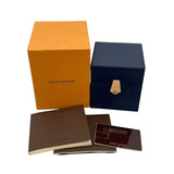 ルイ・ヴィトン LOUIS VUITTON タンブール イディ－ル ブロッサム ホワイトシェル Q12MS ホワイトシェル SS/革ベルト クオーツ レディース 腕時計