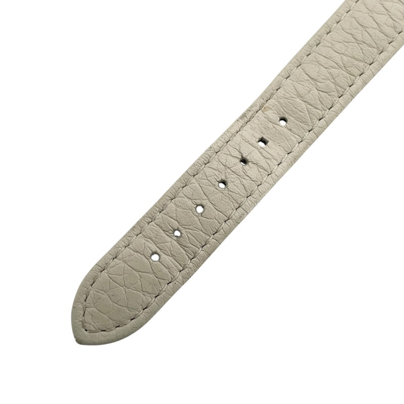 ルイ・ヴィトン LOUIS VUITTON タンブール イディ－ル ブロッサム ホワイトシェル Q12MS ホワイトシェル SS/革ベルト クオーツ レディース 腕時計