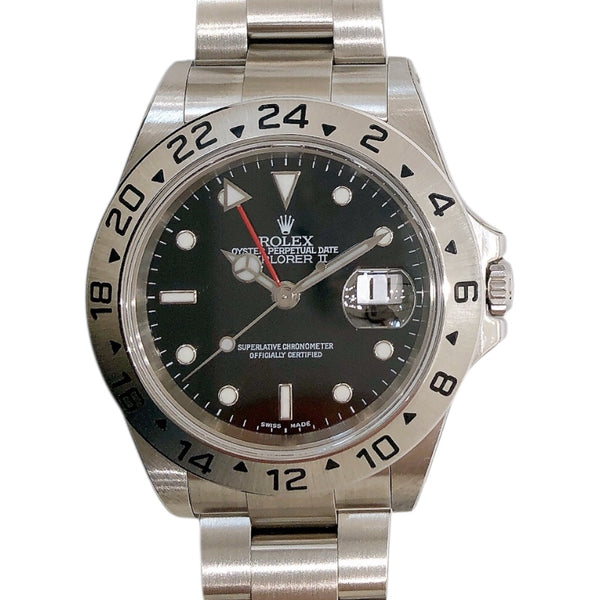 ロレックス ROLEX エクスプローラー2 16570 ステンレススチール メンズ 腕時計