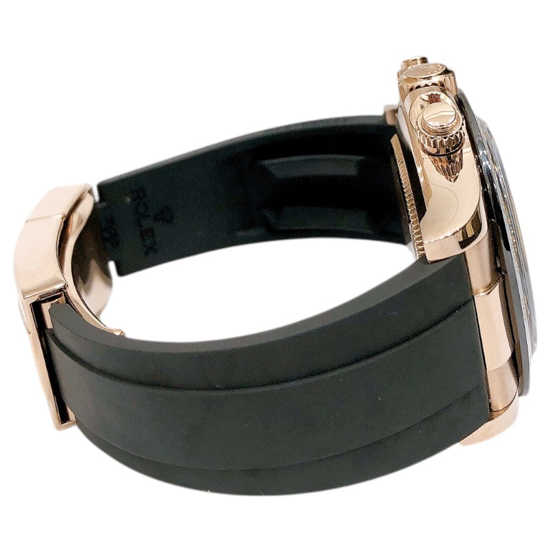 ロレックス ROLEX デイトナ 116515LN K18ピンクゴールド K18YG×ラバー メンズ 腕時計