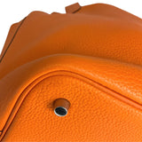 エルメス HERMES ピコタンMM □L刻 オレンジ トリヨンクレマンス レディース ハンドバッグ