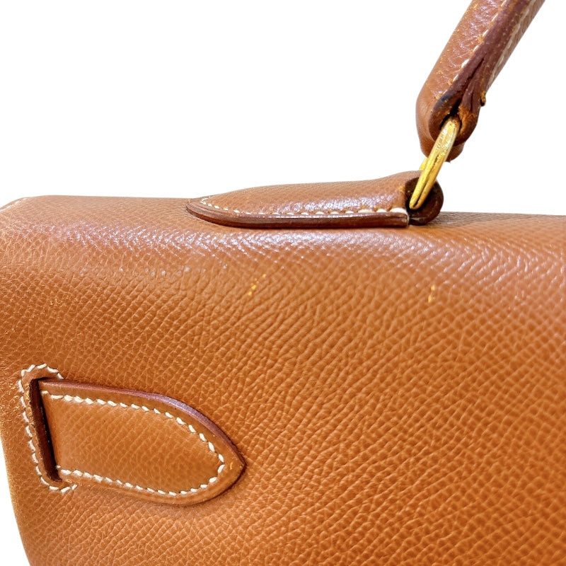 エルメス HERMES ケリー40 内縫い 〇Z刻 ゴールド/ゴールド金具 クシュベル レディース ハンドバッグ