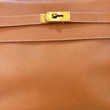 エルメス HERMES ケリー40 内縫い 〇Z刻 ゴールド/ゴールド金具 クシュベル レディース ハンドバッグ