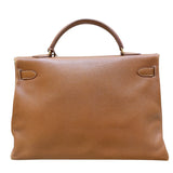 エルメス HERMES ケリー40 内縫い 〇Z刻 ゴールド/ゴールド金具 クシュベル レディース ハンドバッグ