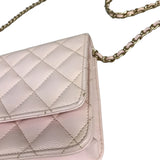 シャネル CHANEL マトラッセ　チェーンウォレット AP0250 ピンク キャビアスキン レディース ショルダーバッグ