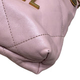 シャネル CHANEL CHANEL22　ミニバッグ ピンク シャイニーカーフスキン レディース ショルダーバッグ