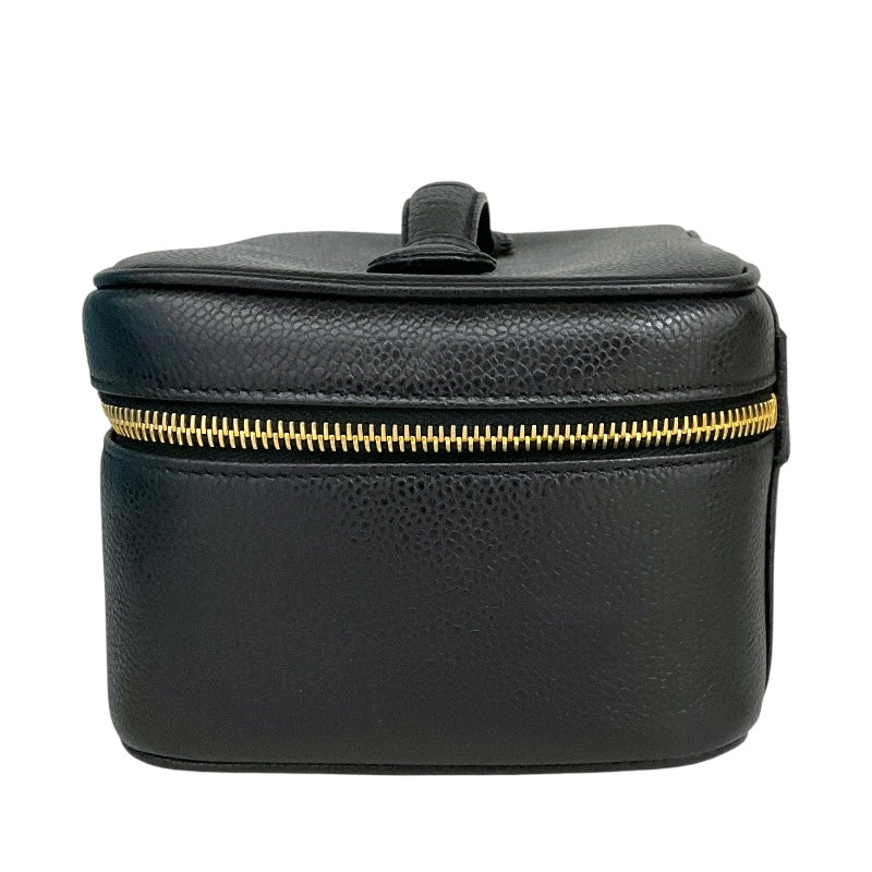 シャネル CHANEL ｺｺﾏｰｸ ﾊﾞﾆﾃｨﾊﾞｯｸﾞ A01997 ブラック/ゴールド金具 ｷｬﾋﾞｱ レディース ハンドバッグ