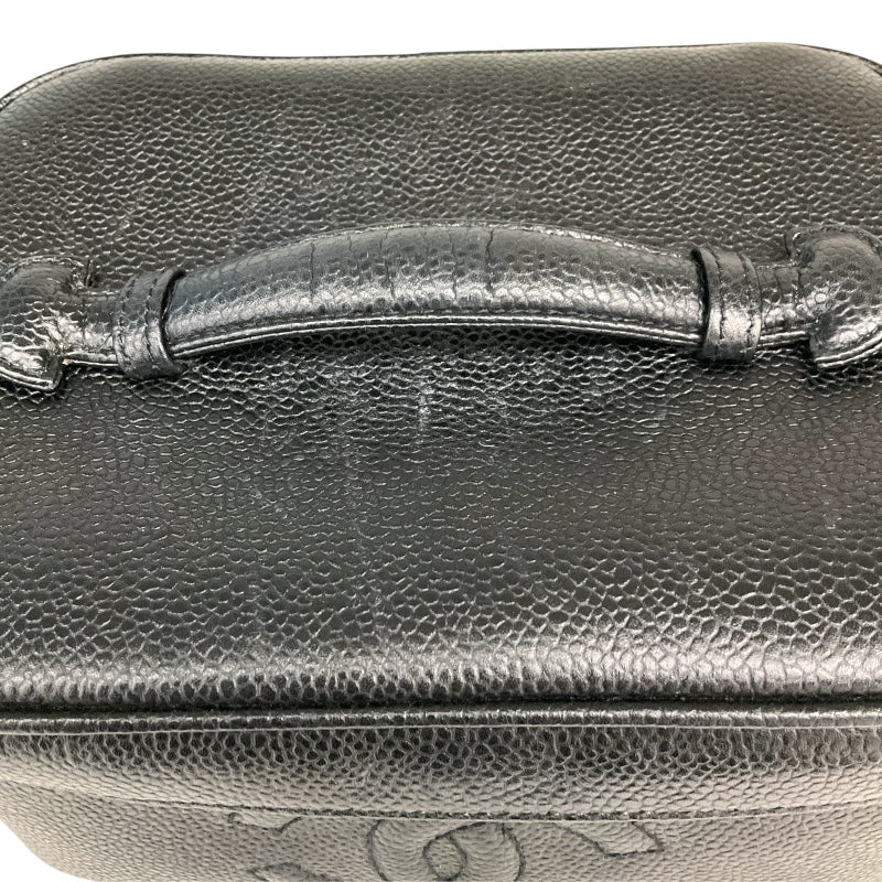 シャネル CHANEL ｺｺﾏｰｸ ﾊﾞﾆﾃｨﾊﾞｯｸﾞ A01997 ブラック/ゴールド金具 ｷｬﾋﾞｱ レディース ハンドバッグ
