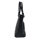 シャネル CHANEL カンボントートMM A25167 ブラック ラムスキン ラム レディース トートバッグ