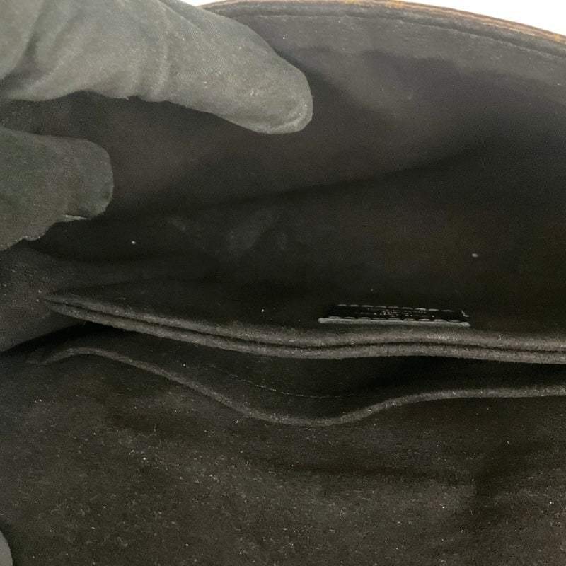 ルイ・ヴィトン LOUIS VUITTON サンミッチェル M44030 ブラック×ブラウン モノグラムキャンバス レディース ショルダーバッグ